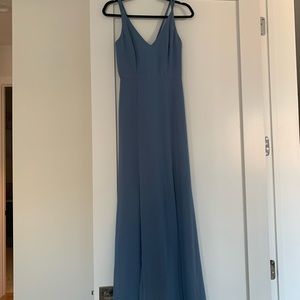 Dusty Blue bridesmaid dress! Perfect for summer weddings!